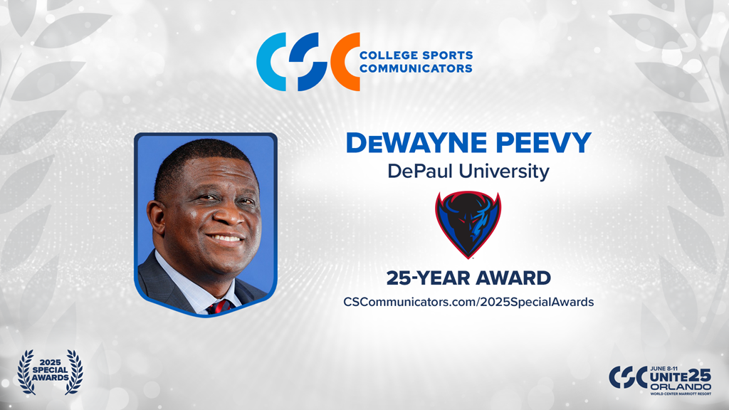 2025 Special Awards Salute: DeWayne Peevy - 25-Year Award
